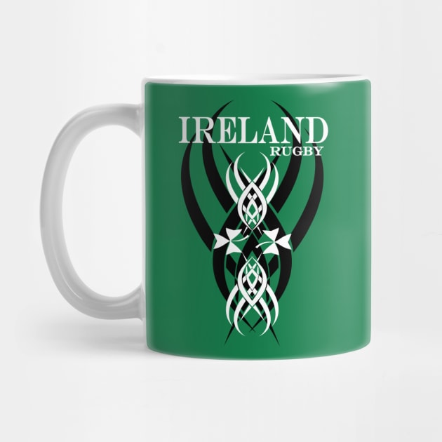 Ireland Rugby 6 Nations Championship Celtic Tattoo Logo by CGD